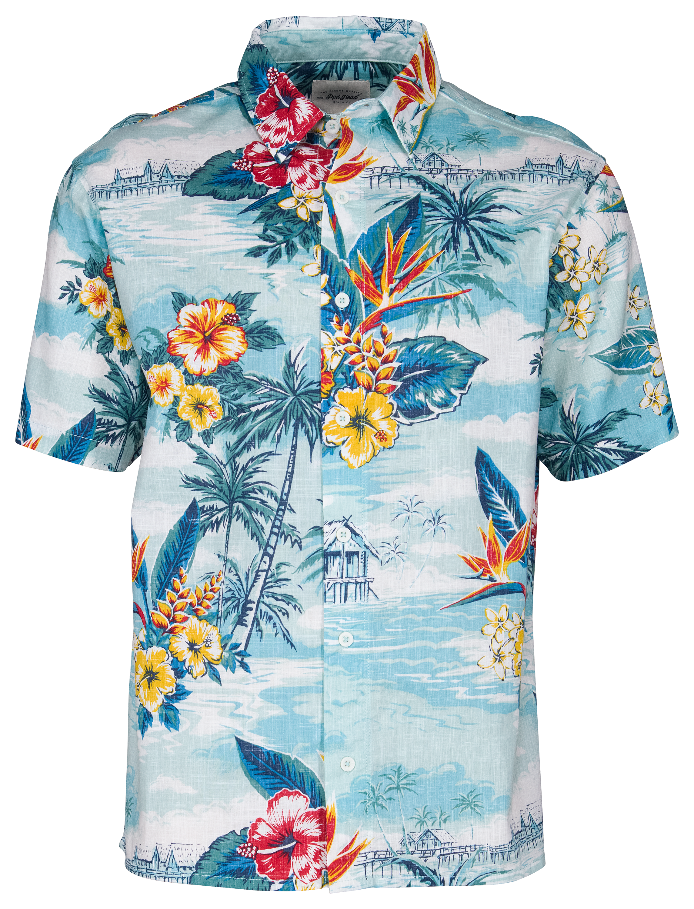 RedHead Tropical Print Short-Sleeve Shirt for Men | Bass Pro Shops